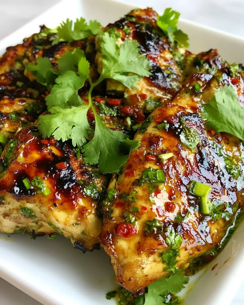 Homemade Cilantro Chicken photo