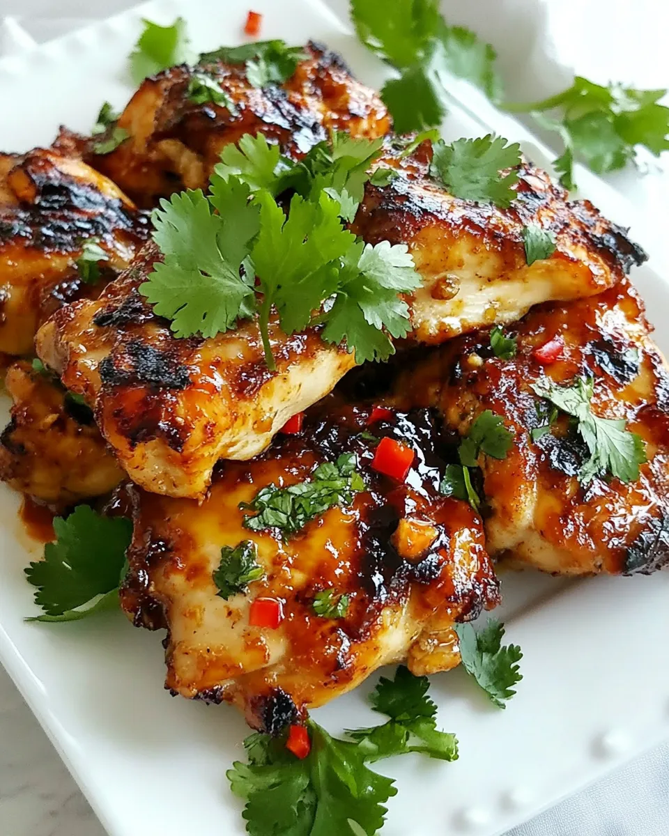 Delicious Cilantro Chicken dish photo