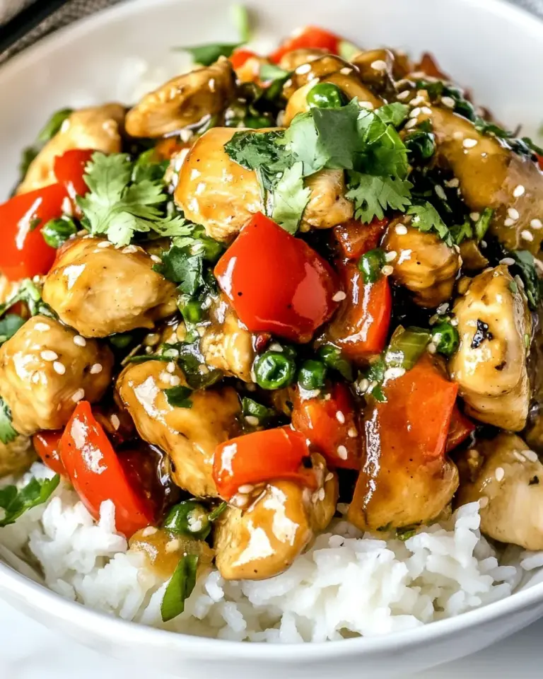 Homemade Cilantro Chicken Stir Fry photo