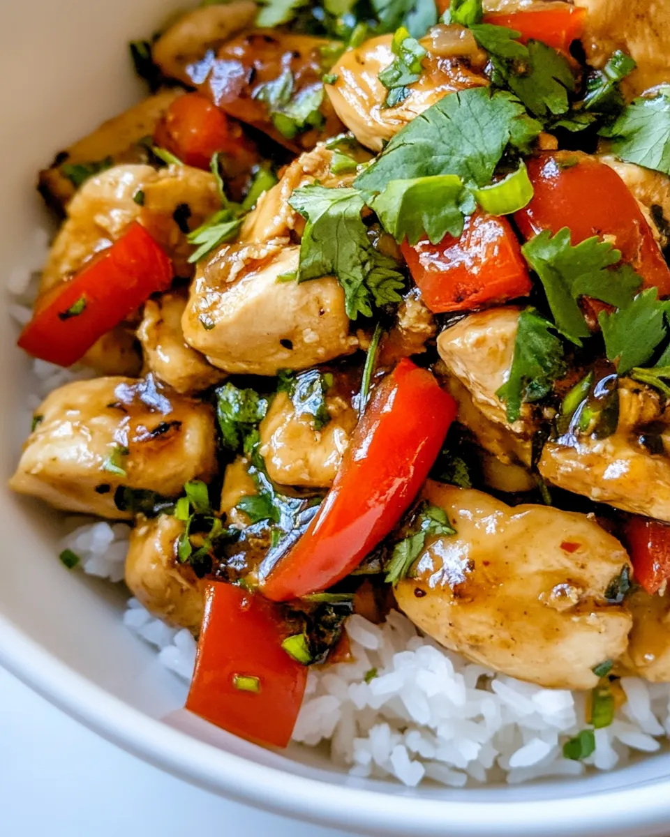 Classic Cilantro Chicken Stir Fry image