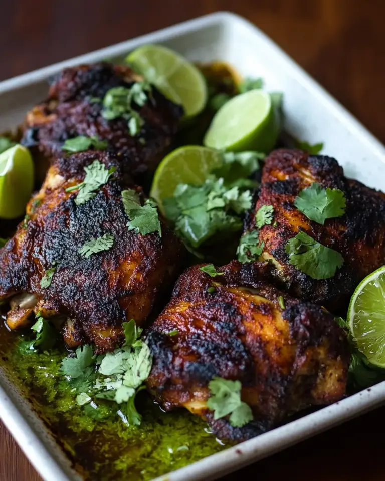 Easy Cilantro Lime Chicken Thighs photo