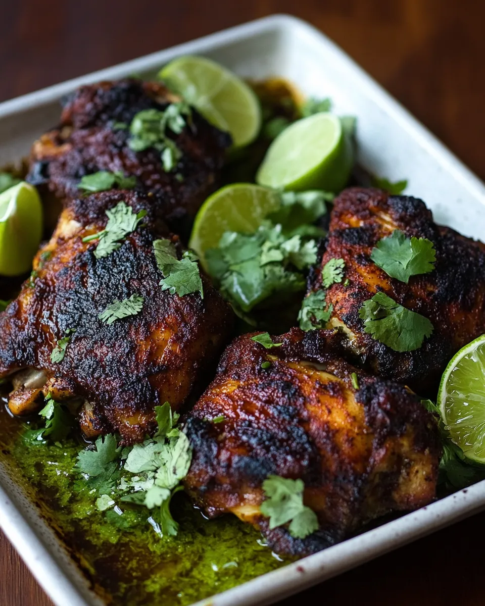 Easy Cilantro Lime Chicken Thighs photo