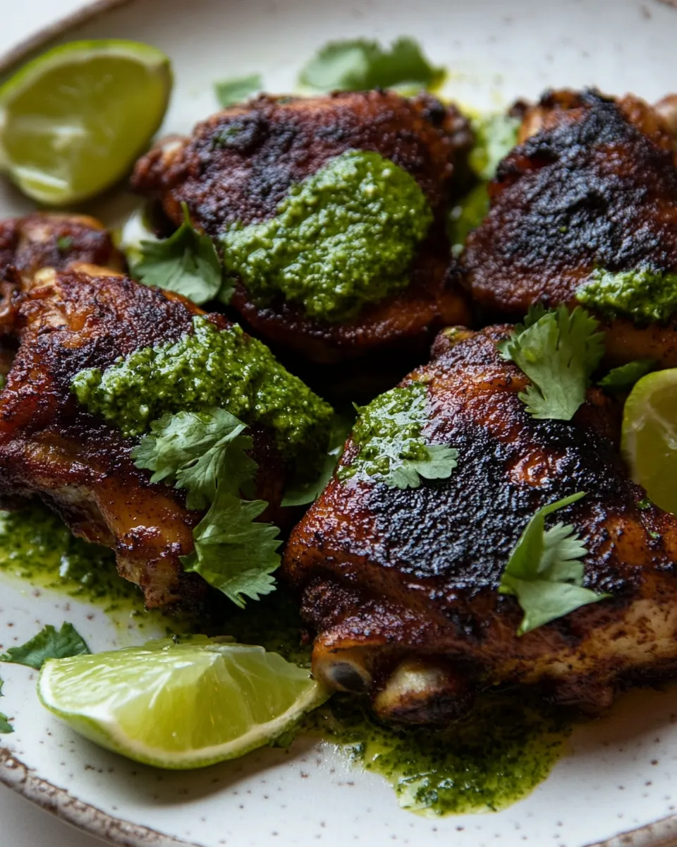Delicious Cilantro Lime Chicken Thighs recipe image