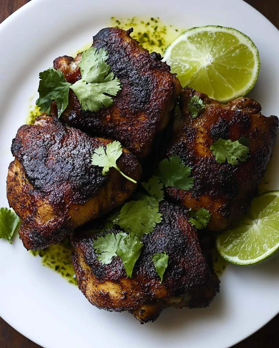 Best Cilantro Lime Chicken Thighs dish photo