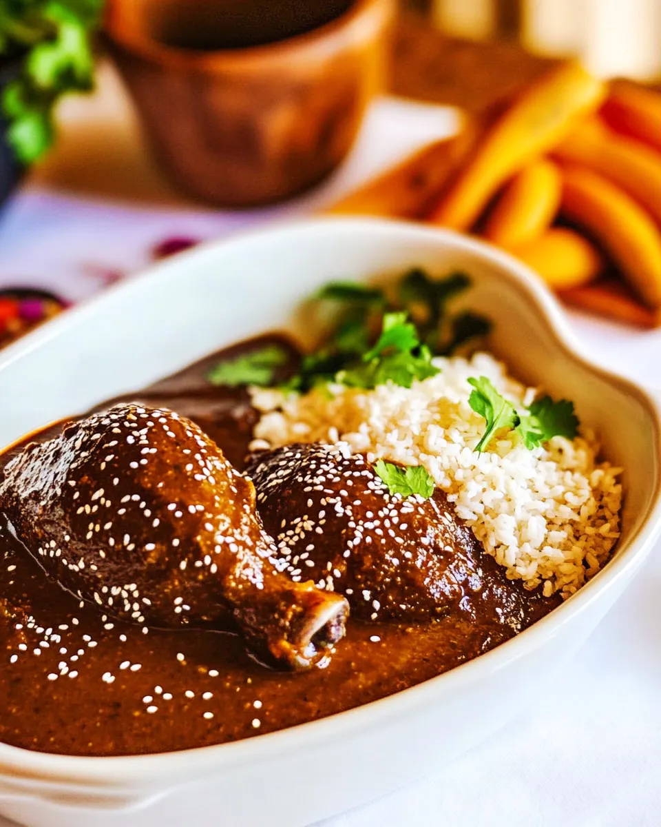 Homemade Classic Chicken Mole photo