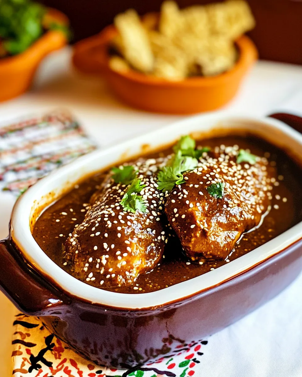 Delicious Classic Chicken Mole image