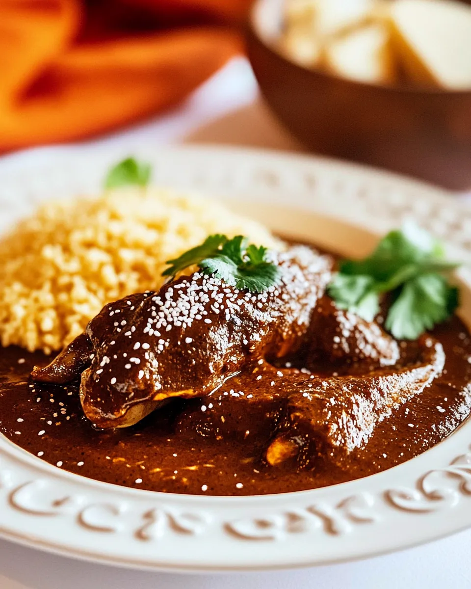 Easy Classic Chicken Mole recipe photo