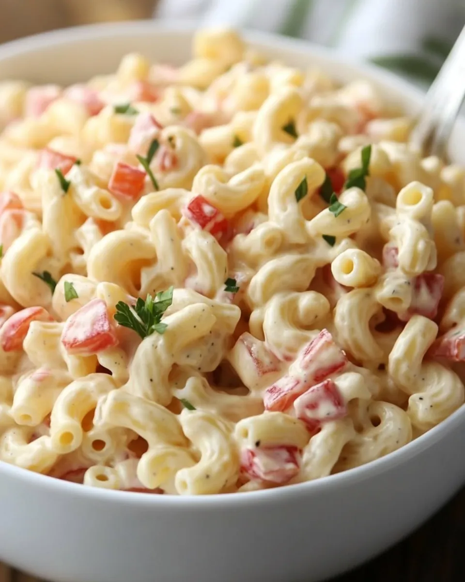 Best Classic Creamy Macaroni Salad Recipe recipe photo