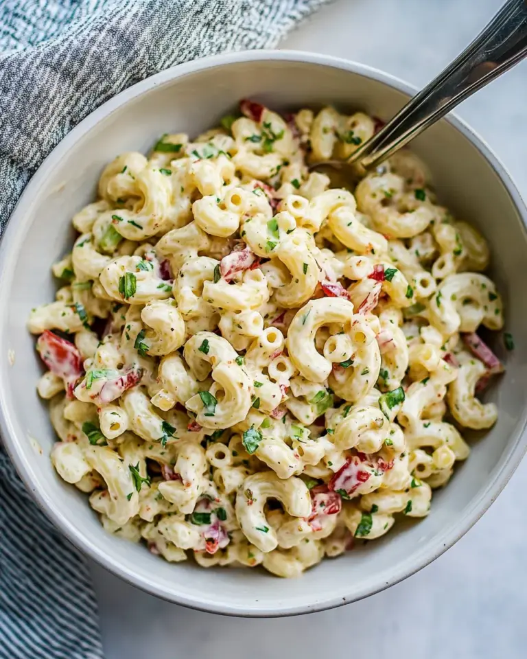 Homemade Classic Macaroni Salad Recipe photo