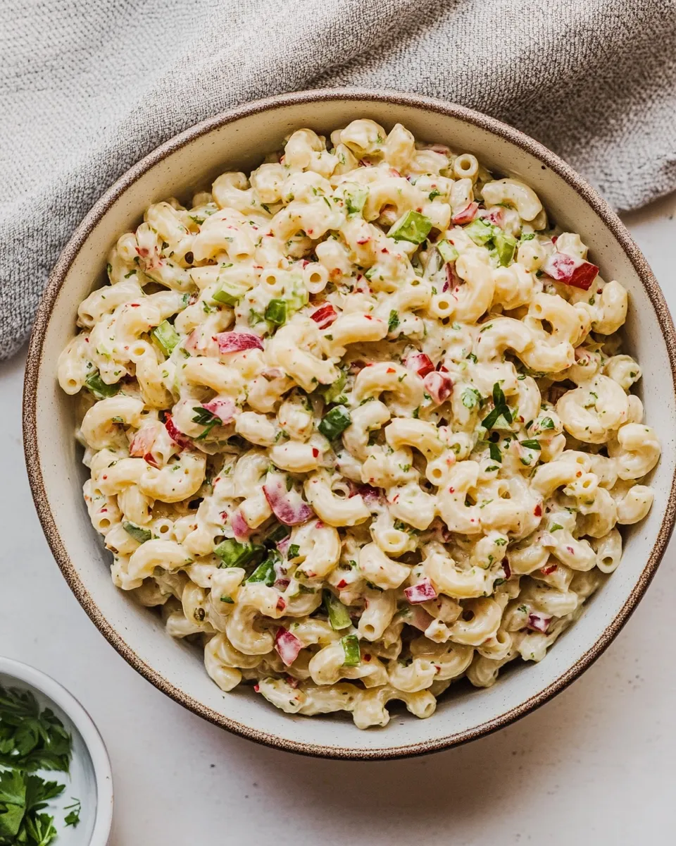 Easy Classic Macaroni Salad Recipe image