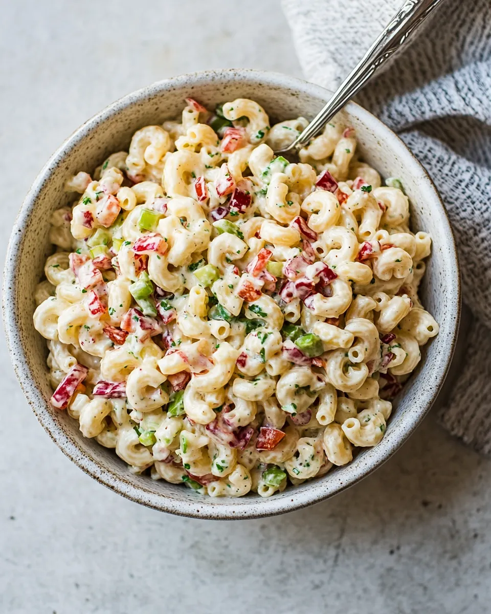 Quick Classic Macaroni Salad Recipe recipe photo