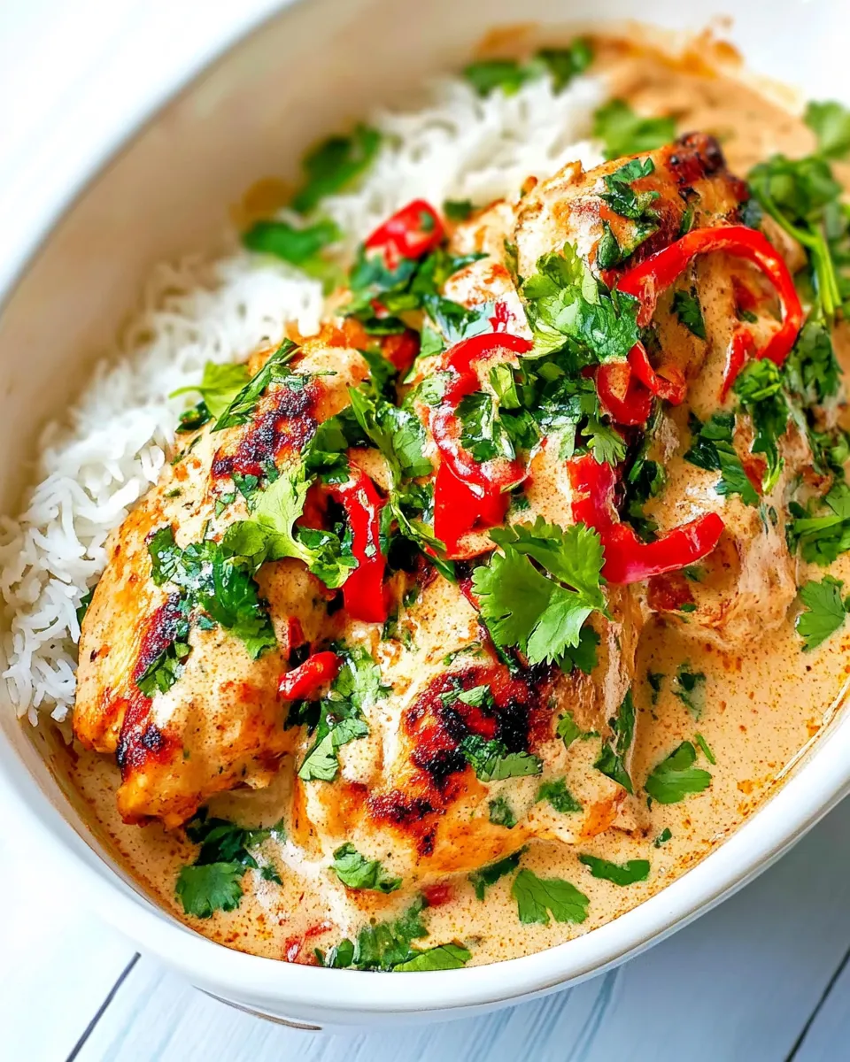 Easy Coconut Chicken Recipe shot