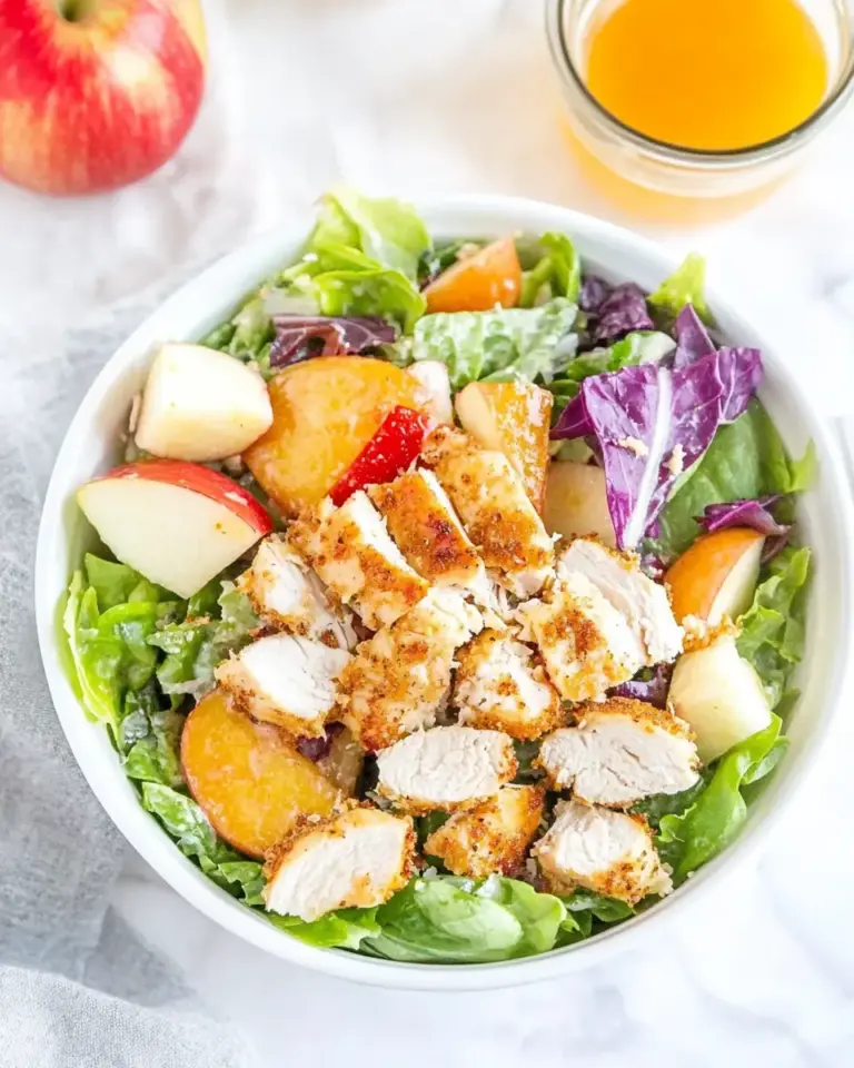 Homemade Copycat Panera Fuji Apple Salad with Chicken (Complete Recipe) photo