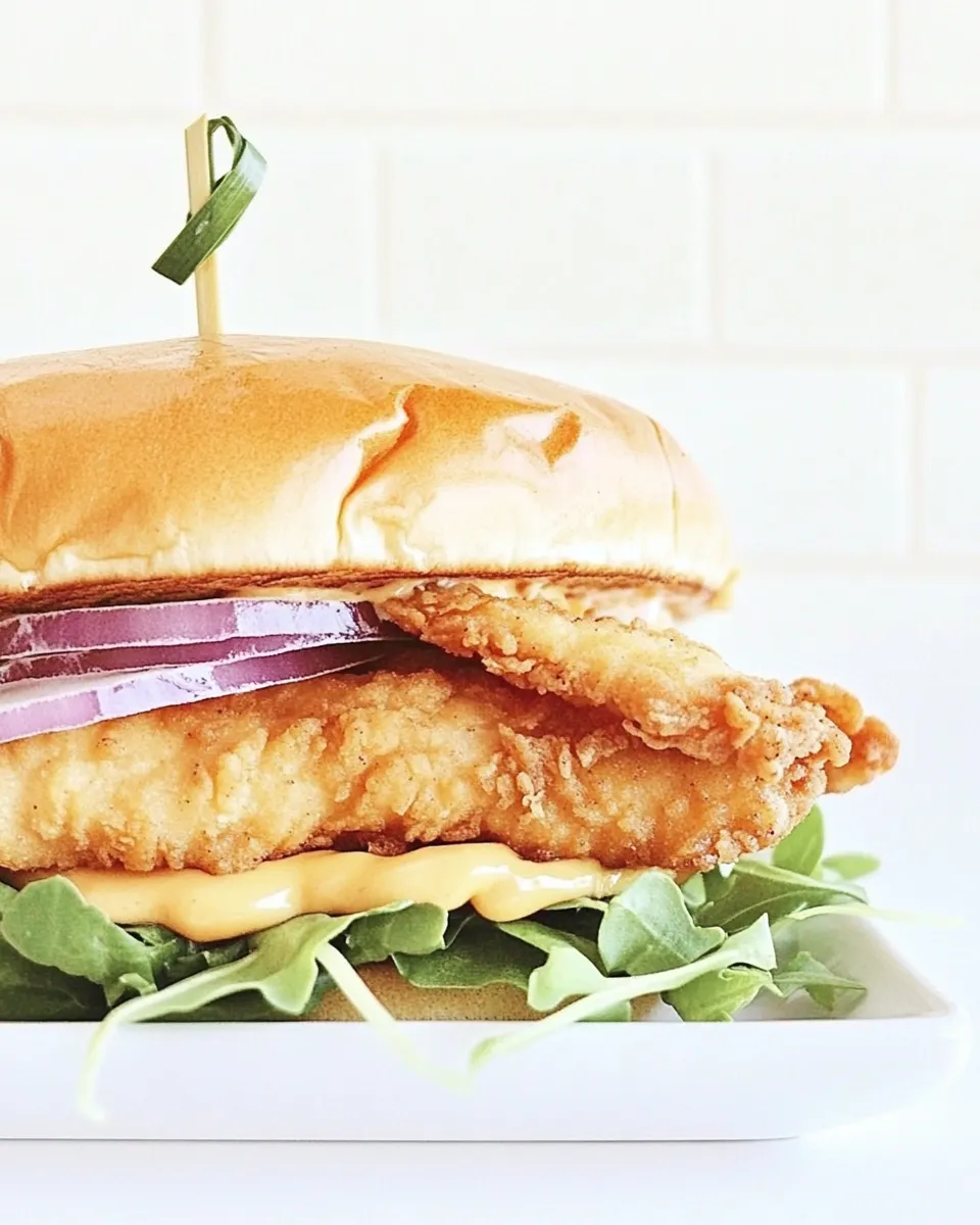 Homemade Copycat SmashBurger Chicken Sandwich photo