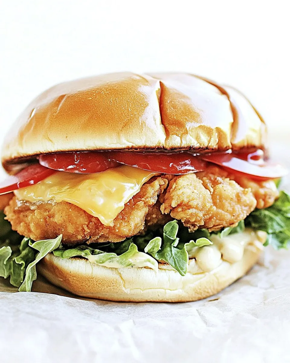 Delicious Copycat SmashBurger Chicken Sandwich dish photo