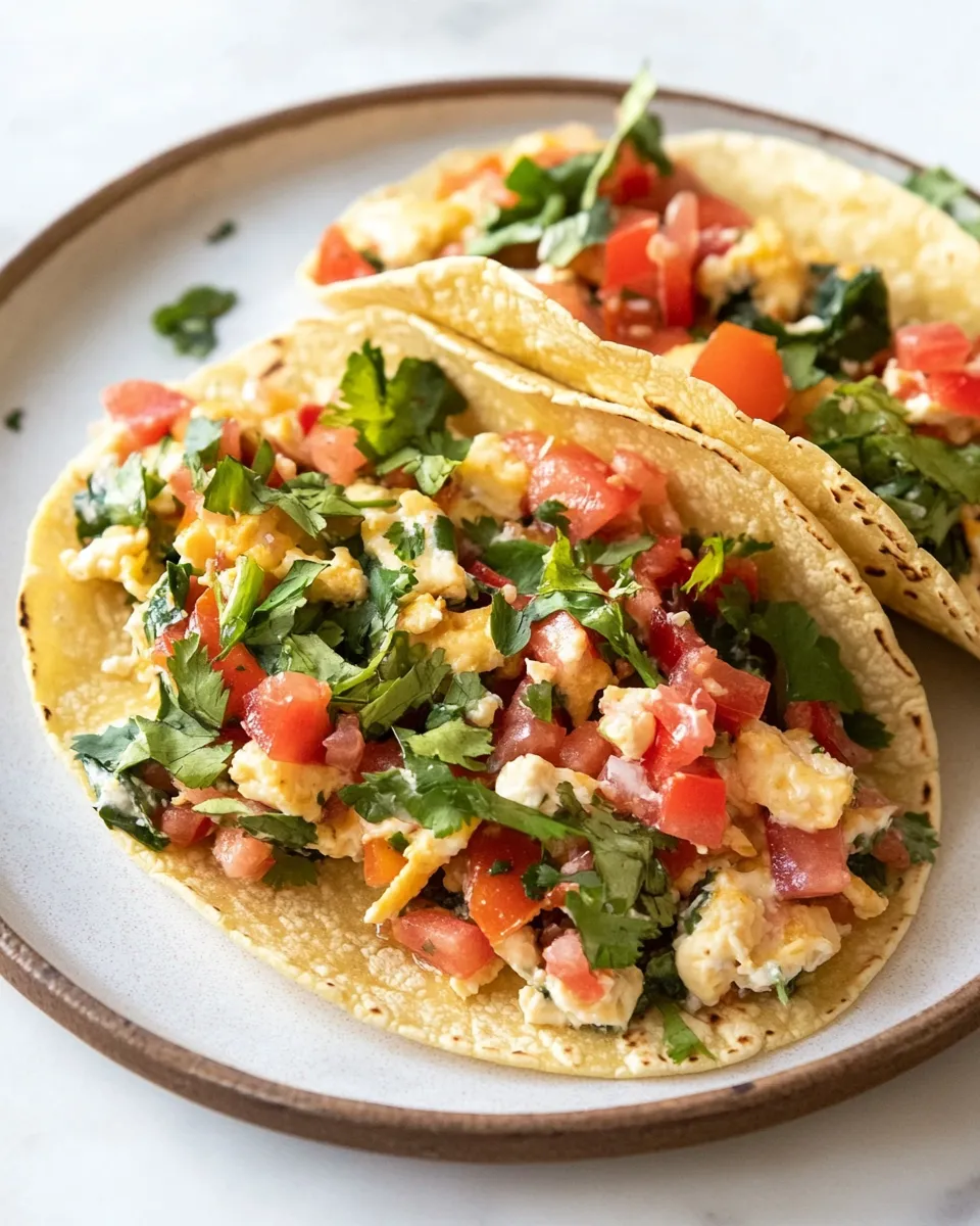 Classic Cottage Cheese Breakfast Tacos image