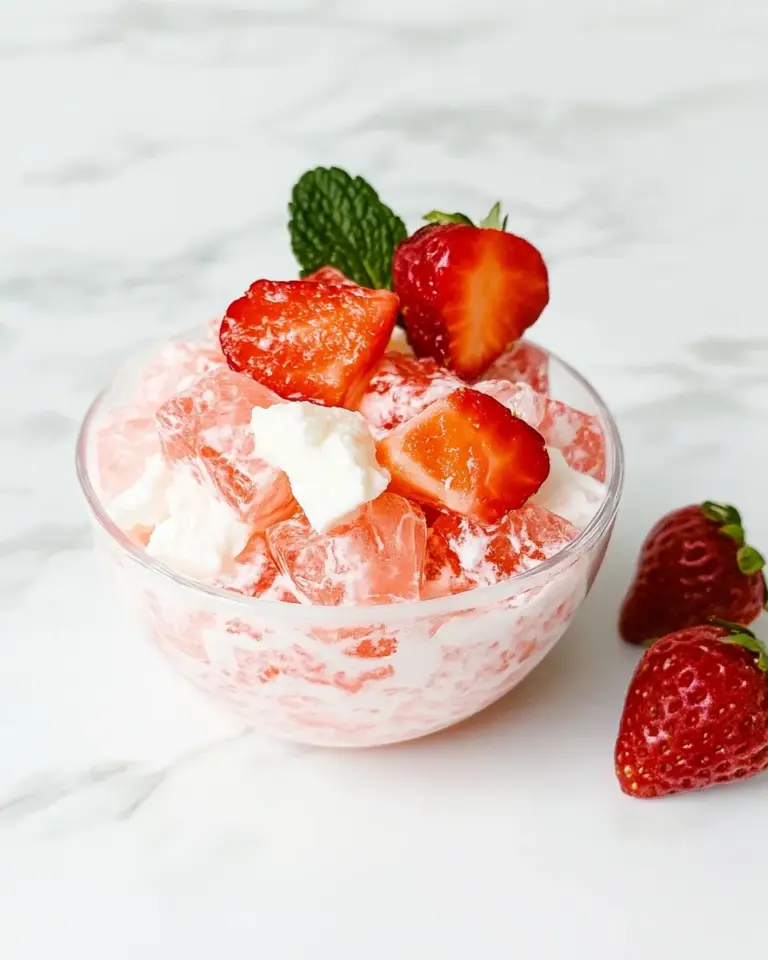 Homemade Cottage Cheese Jell-O Salad photo