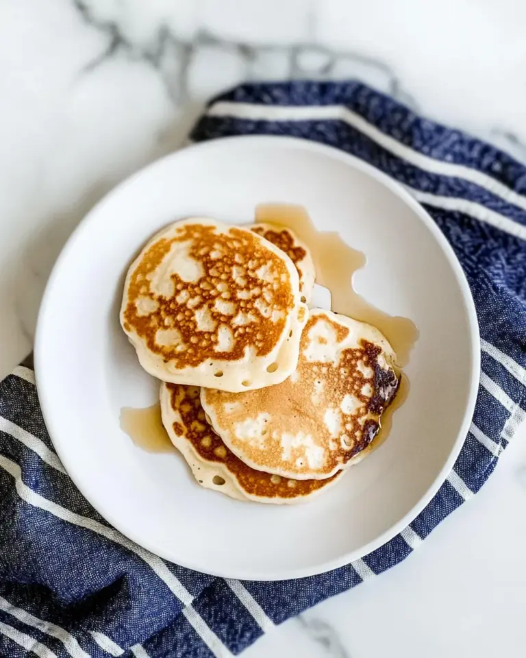 Homemade Cottage Cheese Pancakes recipe photo