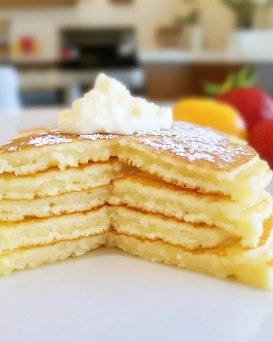Classic Cottage Cheese Pancakes Recipe (Quick & Easy) recipe photo