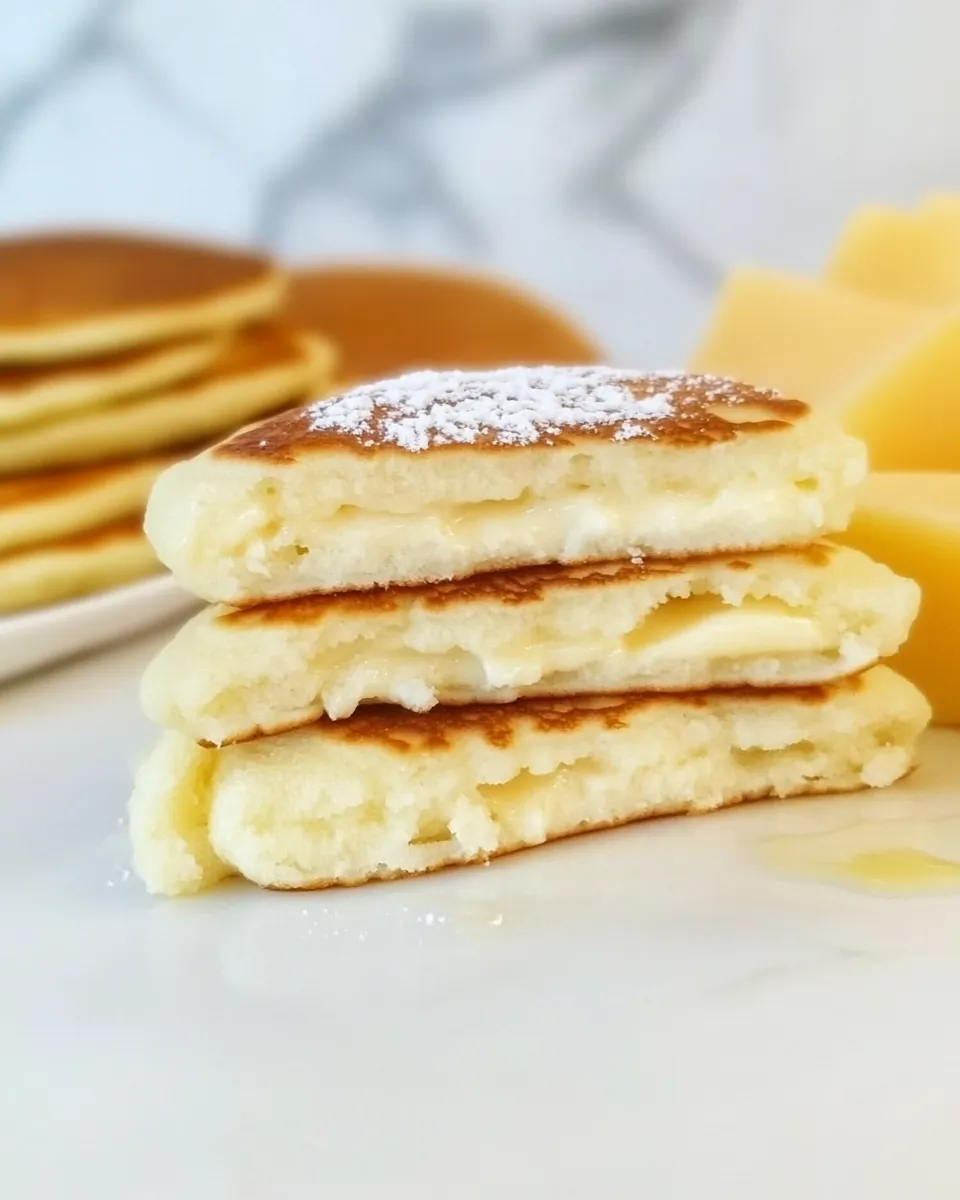 Delicious Cottage Cheese Pancakes Recipe (Quick & Easy) food shot