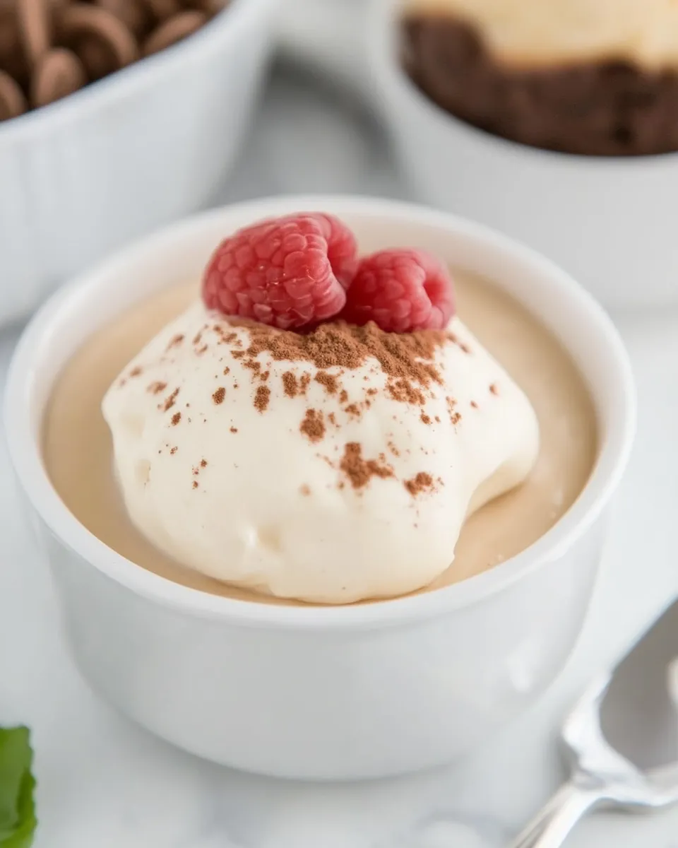 Homemade Cottage Cheese Pudding photo