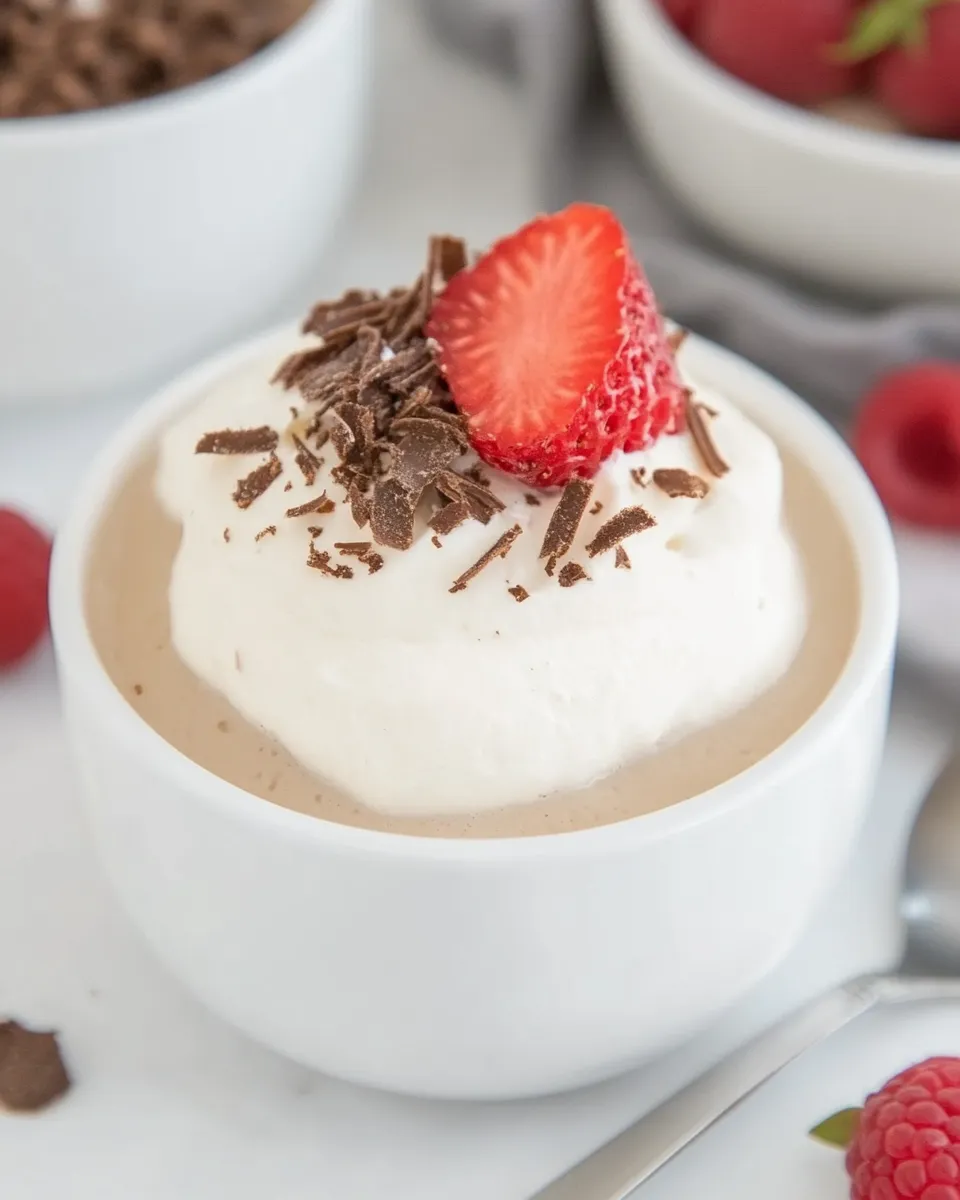 Classic Cottage Cheese Pudding image
