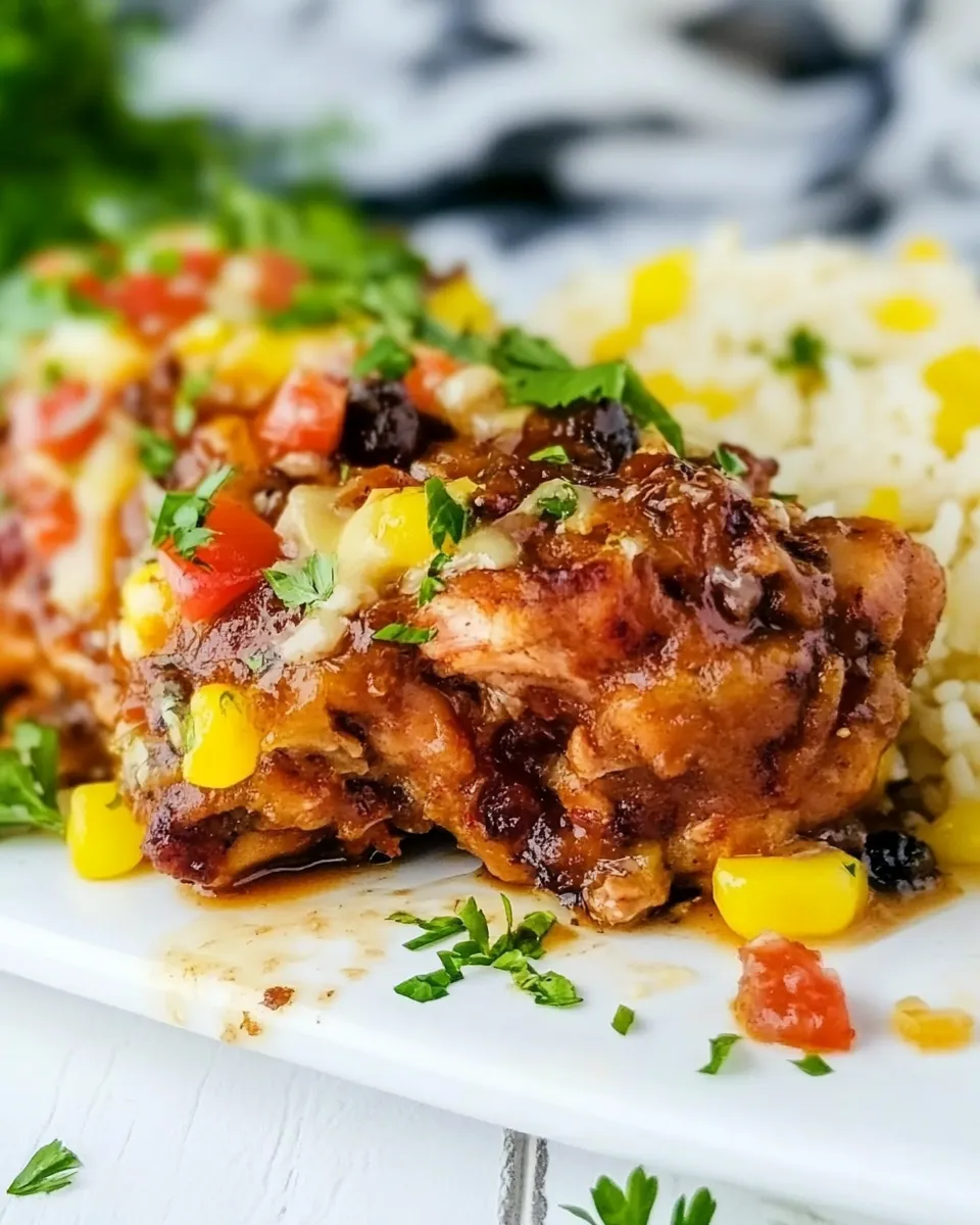 Delicious Cowboy Chicken shot