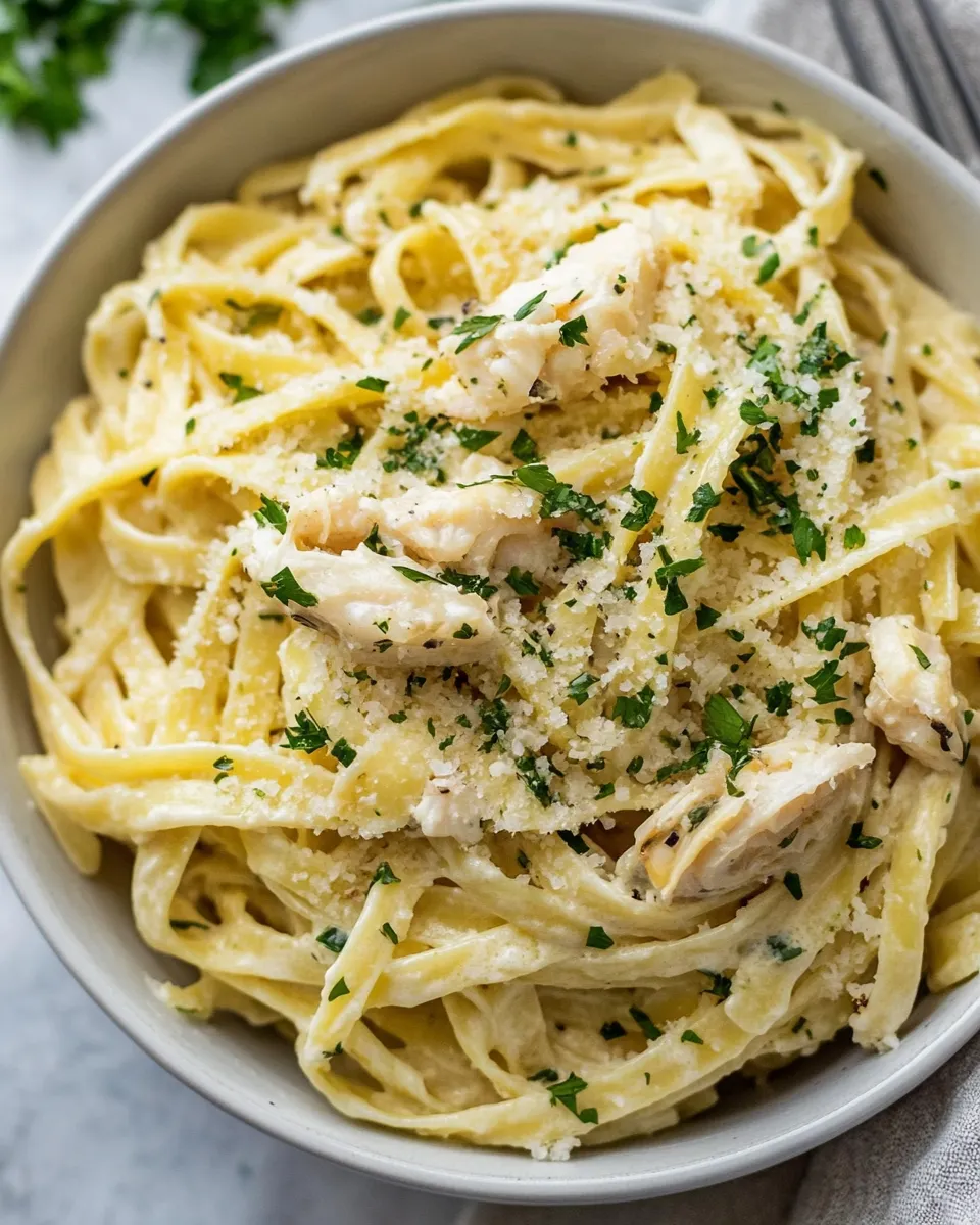 Classic Crab Fettuccine image