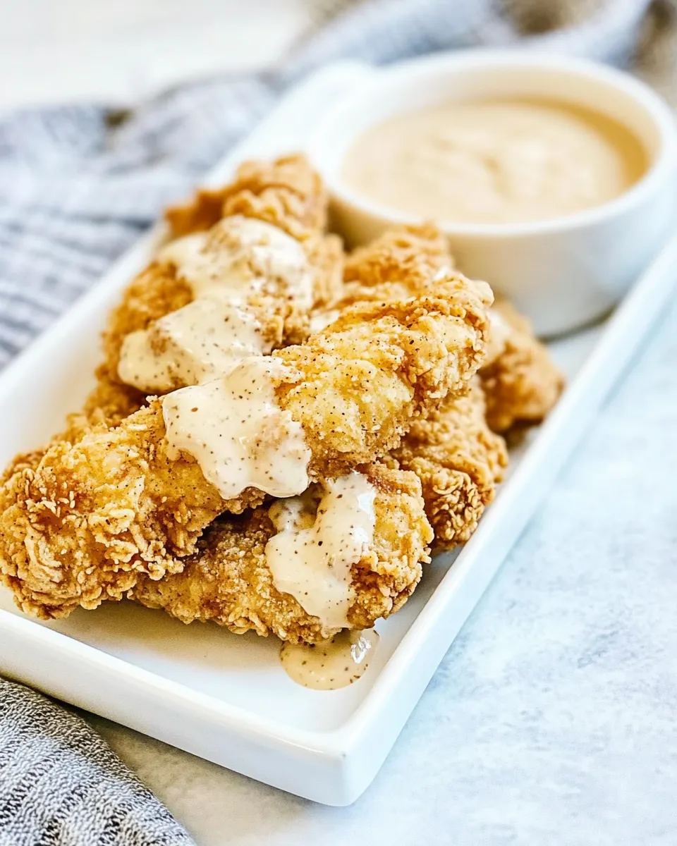 Homemade Cracker Barrel Fried Chicken Tenders photo