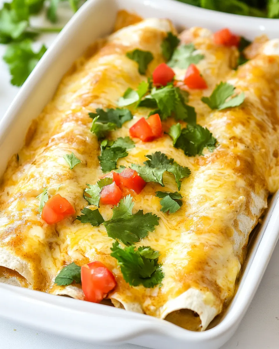 Classic Cream Cheese Chicken Enchiladas image