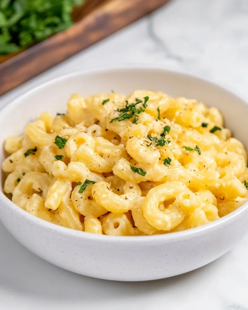 Homemade Creamy Cavatappi Pasta photo