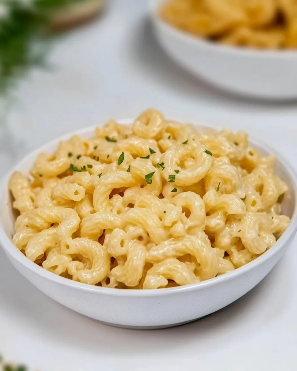 Classic Creamy Cavatappi Pasta image