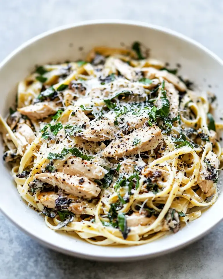 Homemade Creamy Chicken Pasta Recipe photo