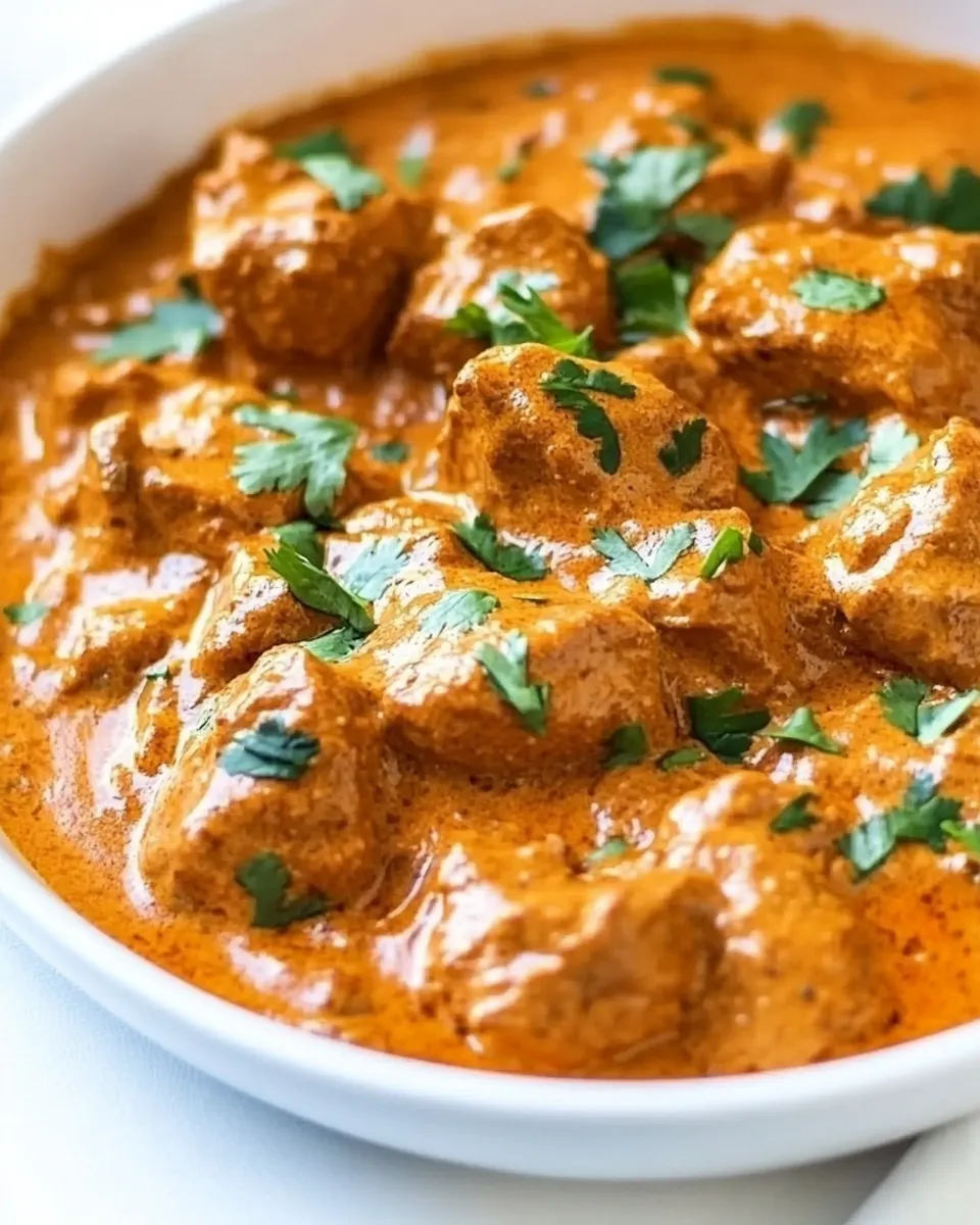 Delicious Creamy Chicken Tikka Masala Recipe dish photo