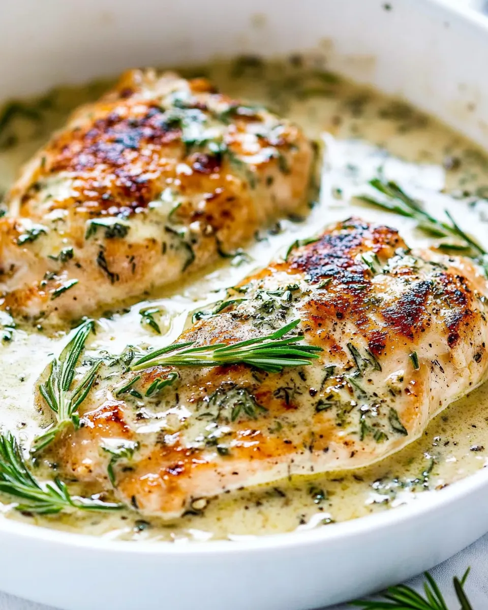 Classic Creamy Chicken With Herbs image