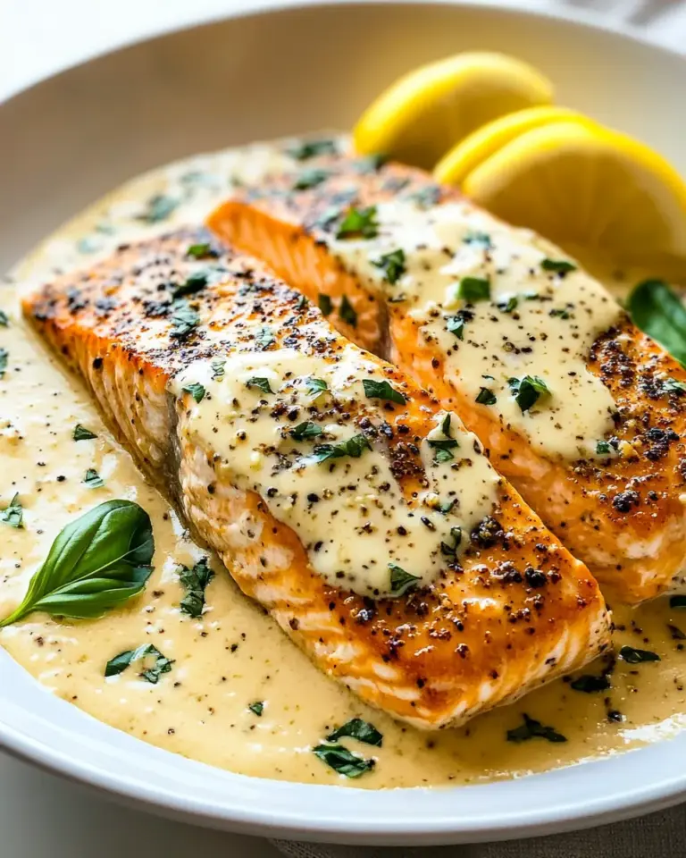 Homemade Creamy Garlic Parmesan Salmon photo