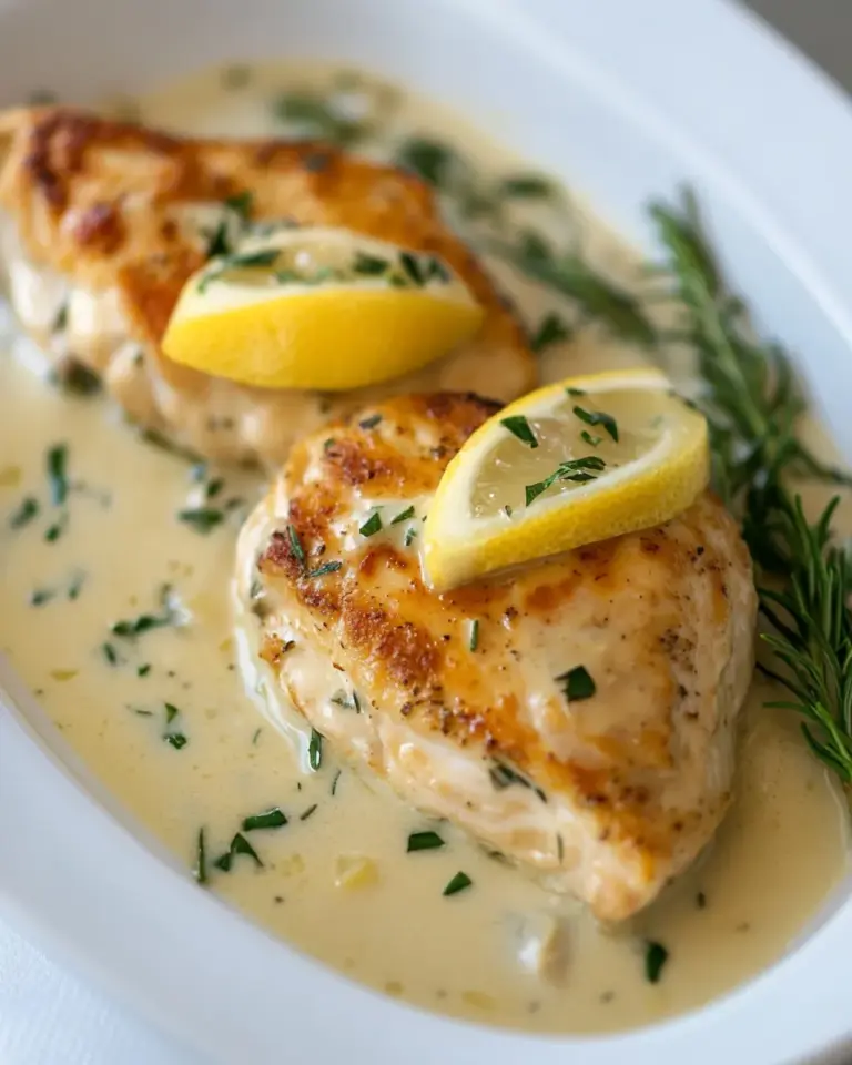 Homemade Creamy Lemon Romano Chicken photo