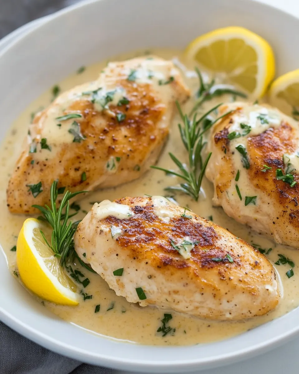 Classic Creamy Lemon Romano Chicken image