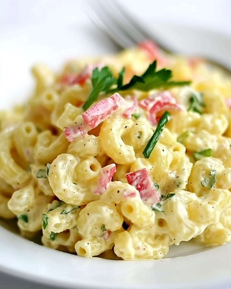 Homemade Creamy, Lighter Macaroni Salad photo