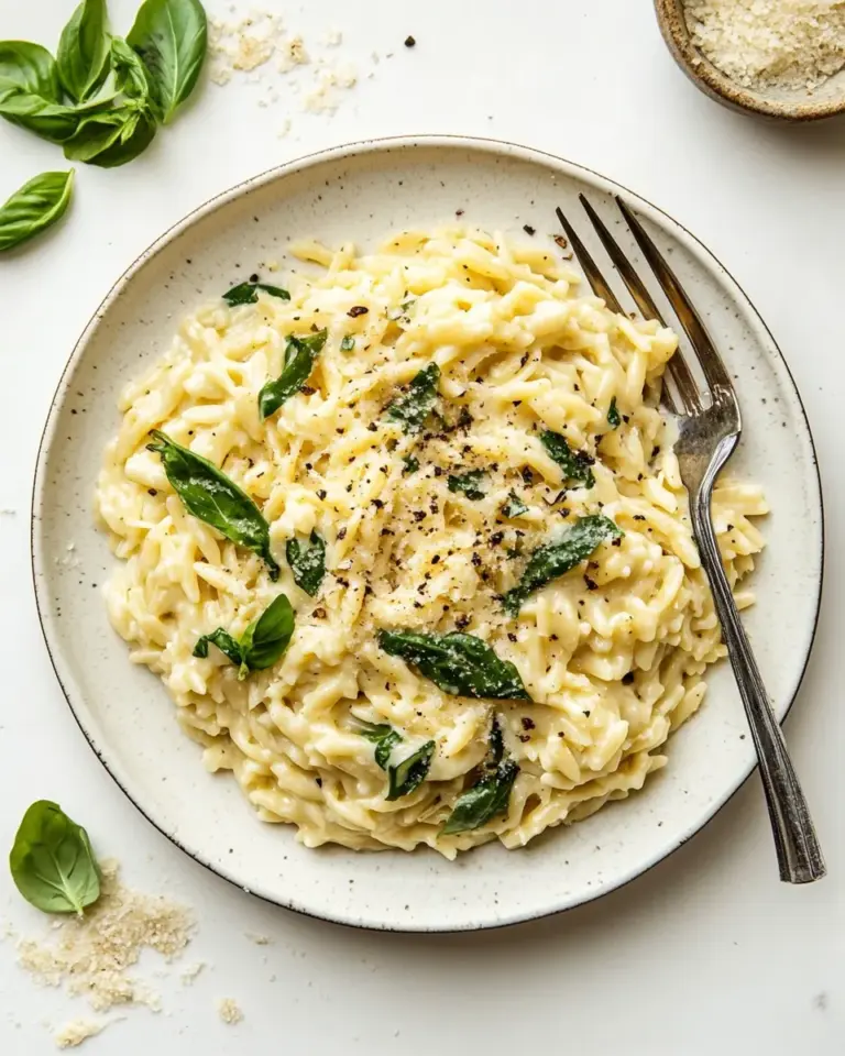 Easy Creamy Orzo photo