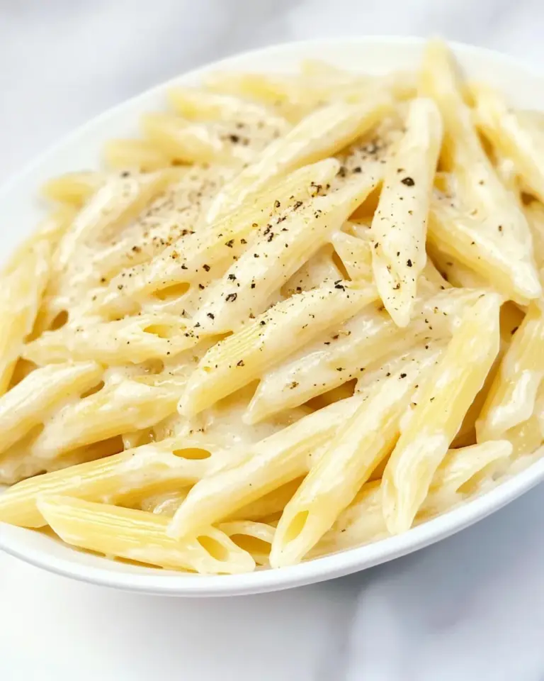 Homemade Creamy Penne Pasta photo