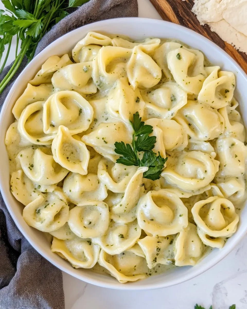 Best Creamy Pesto Tortellini dish photo