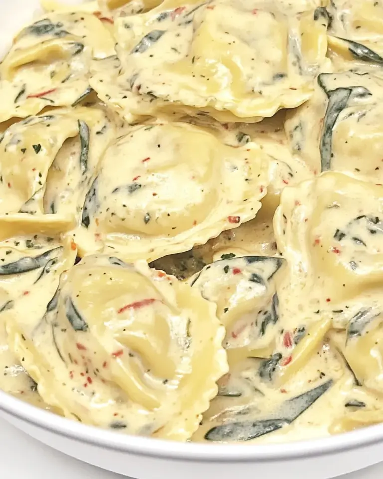 Homemade Creamy Ravioli photo