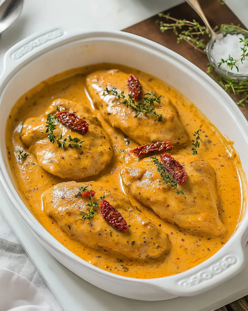 Easy Creamy Sun-Dried Tomato Chicken recipe photo