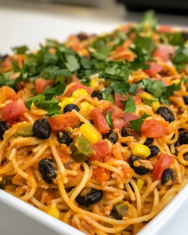 Homemade Creamy Taco Spaghetti photo