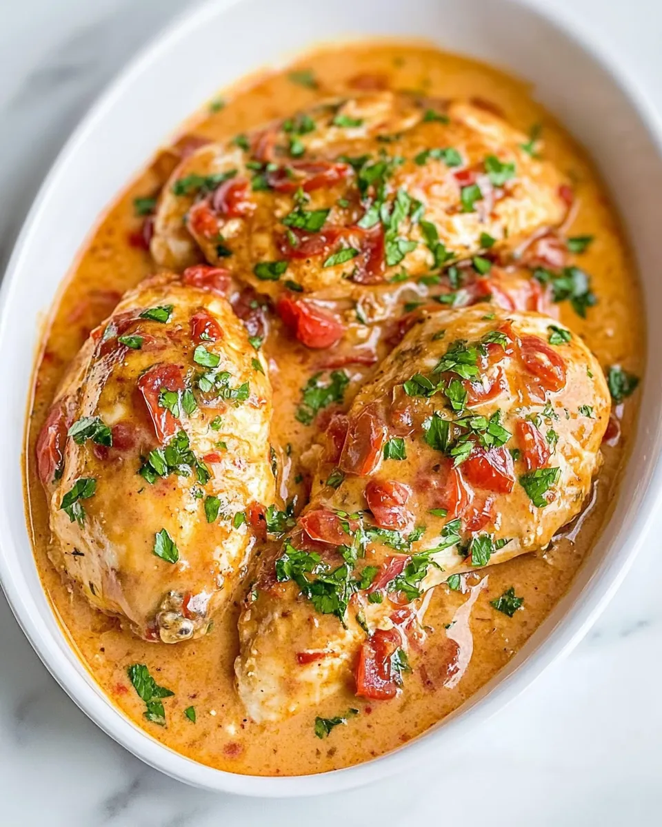 Classic Creamy Tomato Chicken image