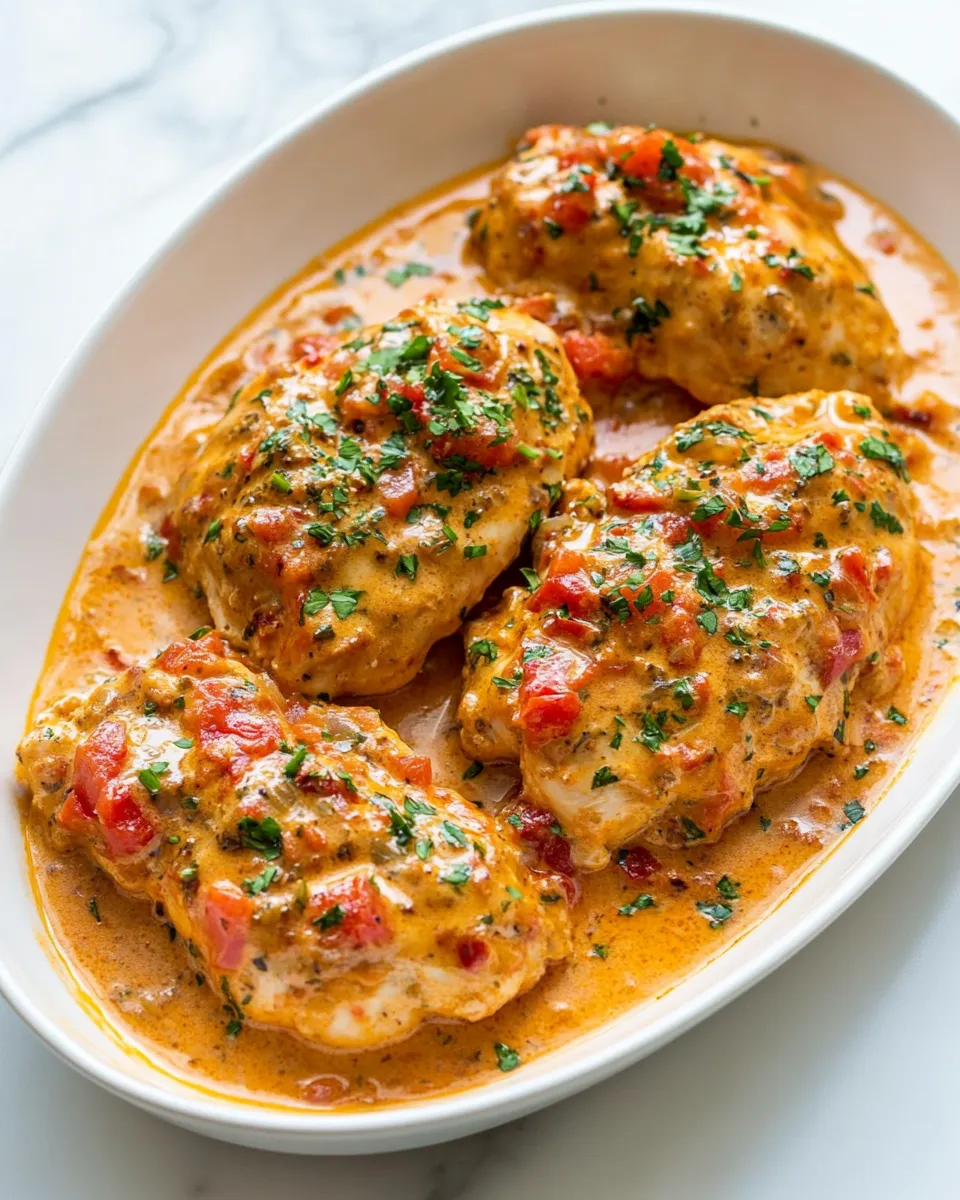 Easy Creamy Tomato Chicken recipe photo