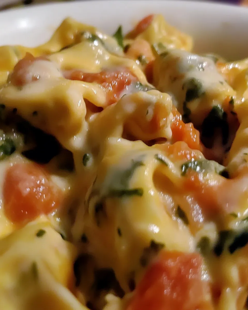 Easy Creamy Tomato Tortellini recipe photo