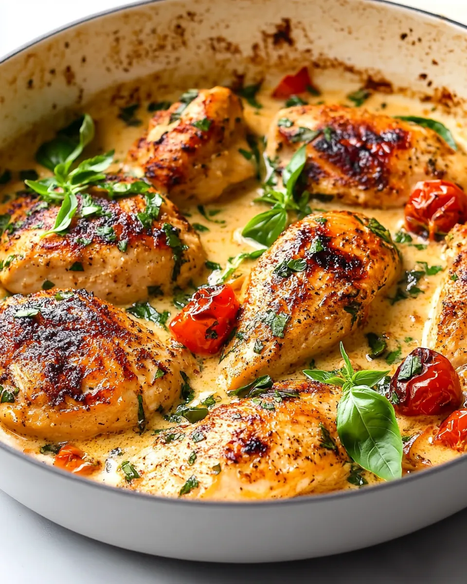 Homemade Creamy Tuscan Chicken photo