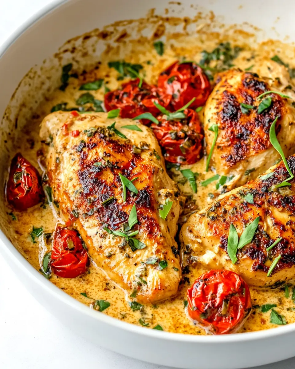 Easy Creamy Tuscan Chicken recipe photo